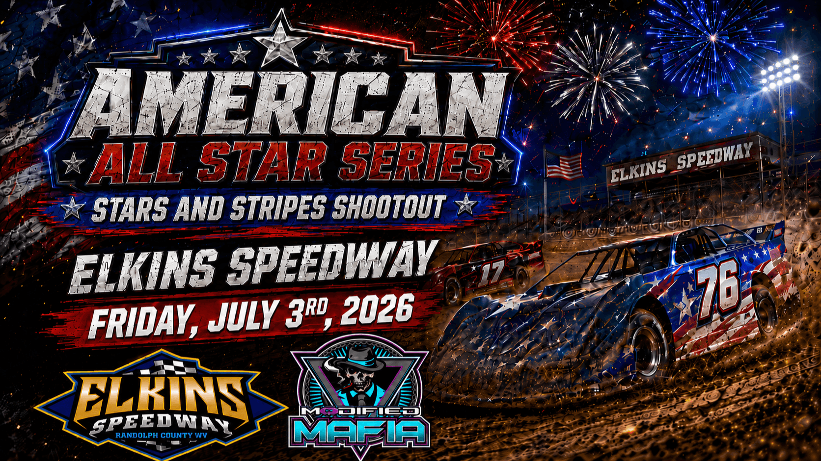 Elkins Speedway at American All Star Series
